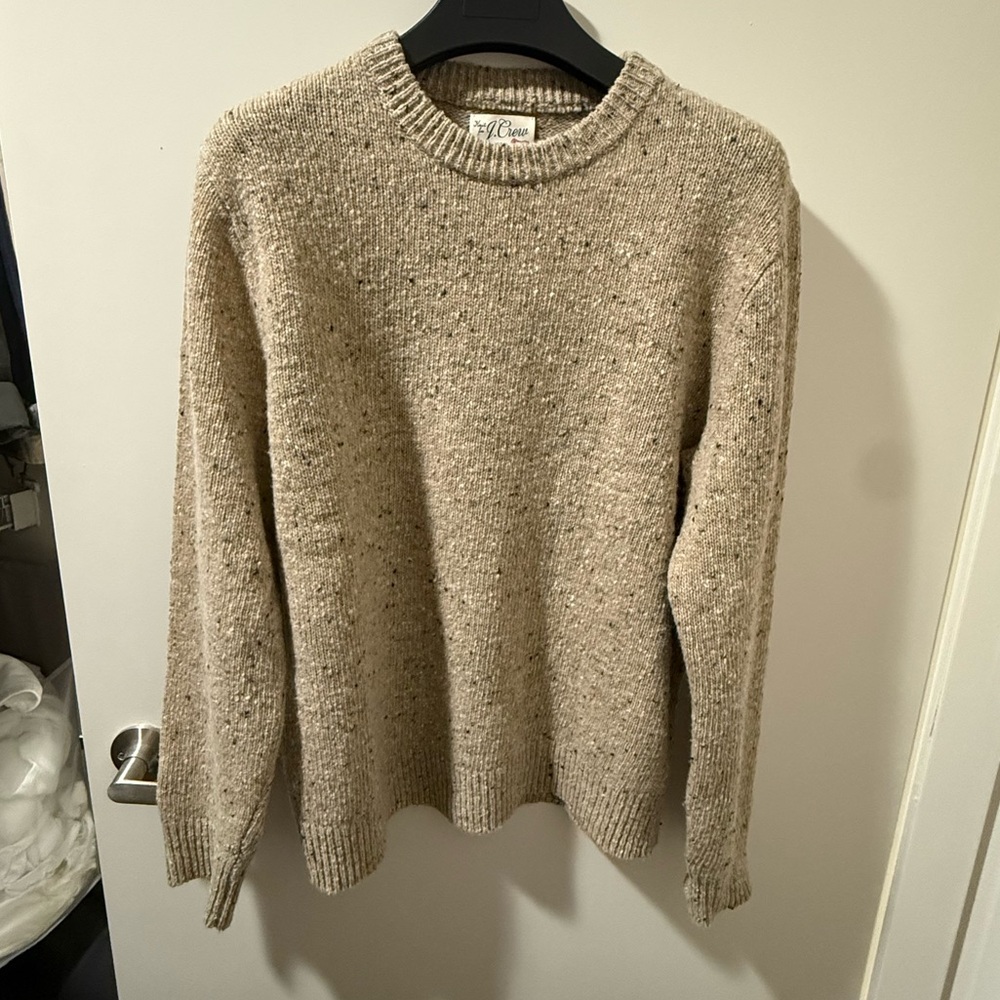 J. Crew Irish Donegal Wool Sweater
